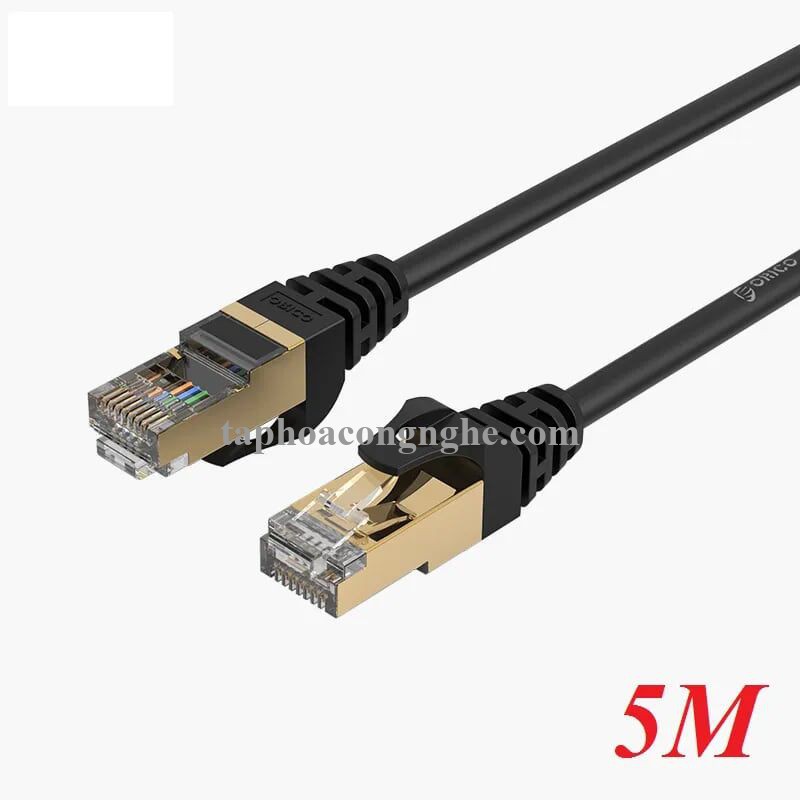 Orico 98288 PUG-C7-50-BK cat7 nhanh 10 gigabit 5m màu đen Cáp mạng 30098288
